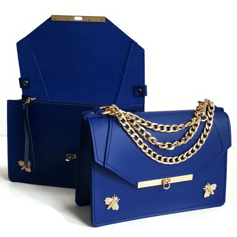Gavi shoulder bag in royal blue