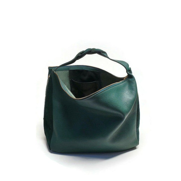 Melina Hobo in Forest Green