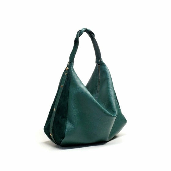Melina Hobo in Forest Green