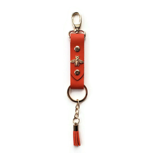 Orange Bee Keychain / more colors available