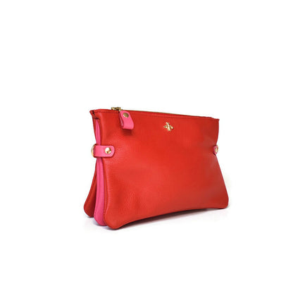 Merah Crossbody Bag in Red and Pink