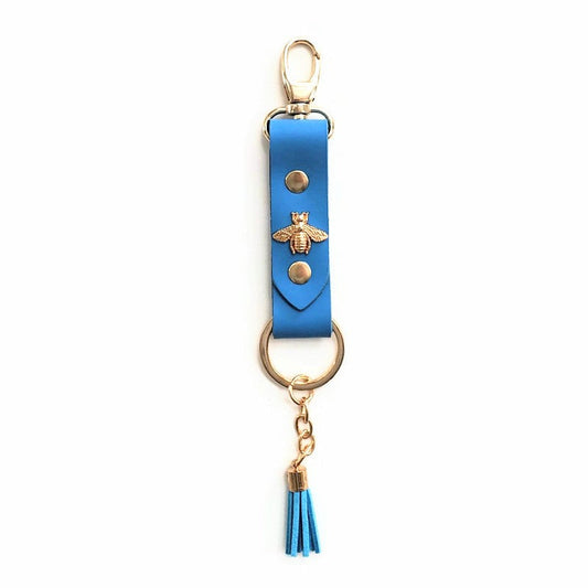 Sky Blue Bee Keychain /  more colors available