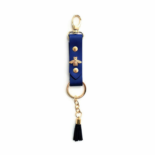 Royal Blue Bee Keychain /  more colors available