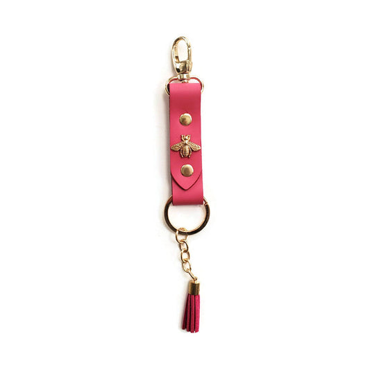 Bubblegum Pink Bee Keychain / more colors available