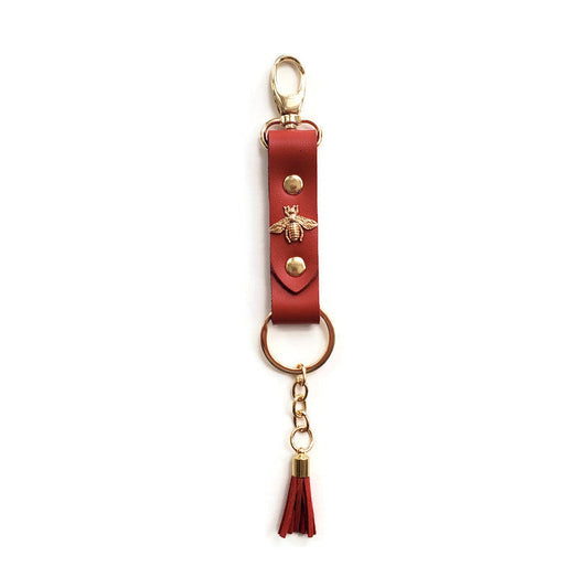 Red Bee Keychain /  more colors available