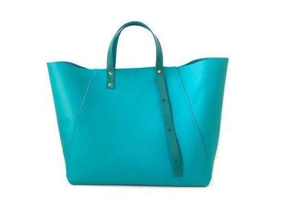 A-Line Tote in Turquoise