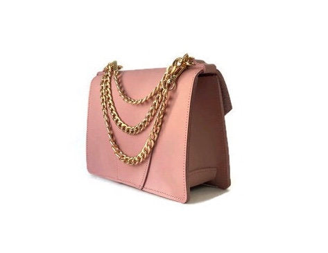 Gavi shoulder bag in blush pink / more colors